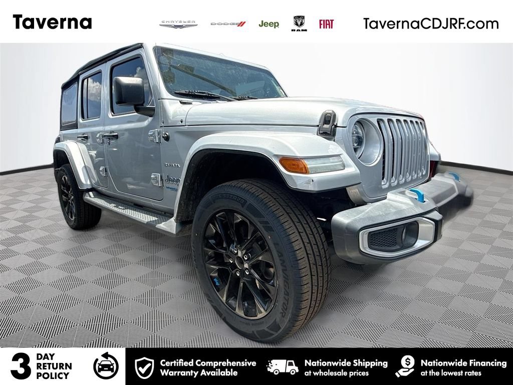 Used 2022 Jeep Wrangler Unlimited Sahara AWD/4WD image 1