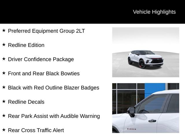 New 2025 Chevrolet Blazer LT w/ Redline Edition AWD/4WD image 8