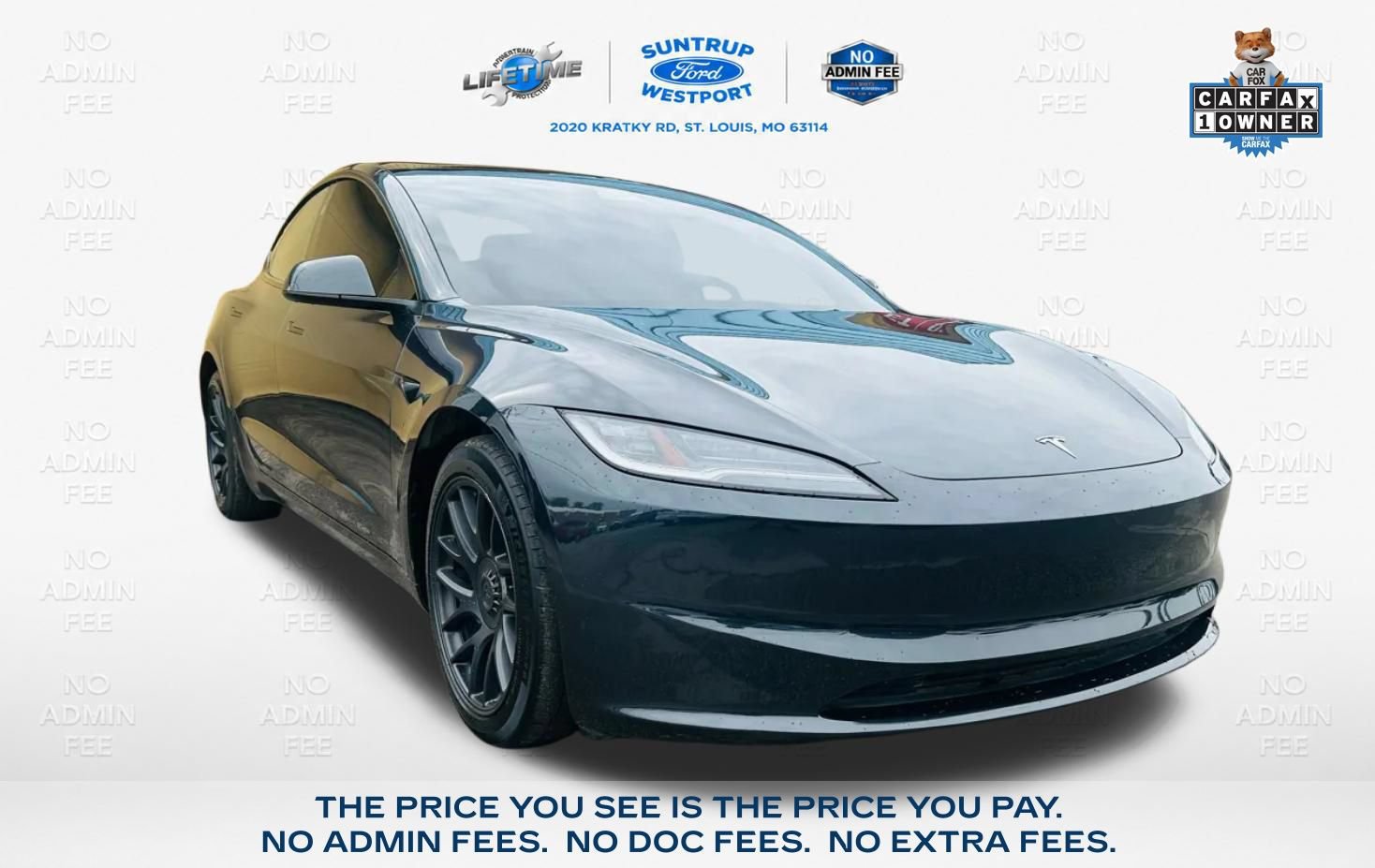 Used 2025 Tesla Model 3 RWD image 1