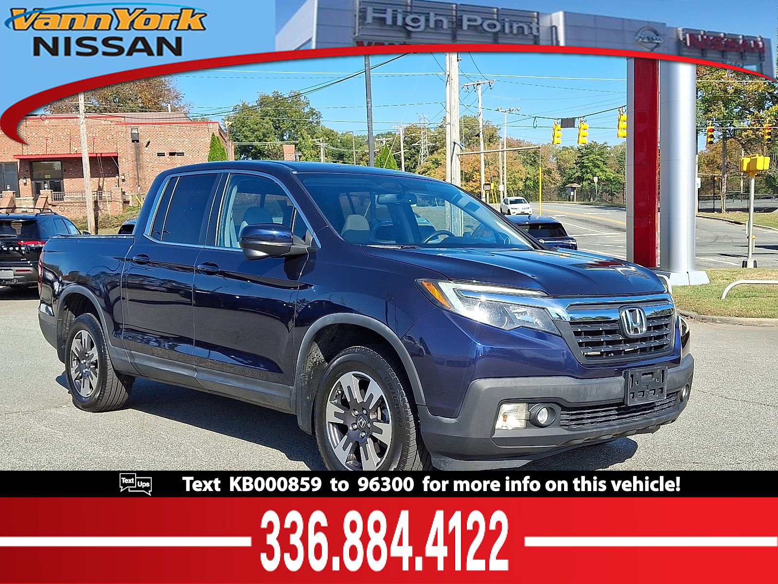 Used 2019 Honda Ridgeline RTL-T