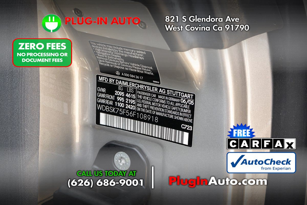 Used 2006 Mercedes-Benz SL 500 w/ AMG Sport Pkg image 11