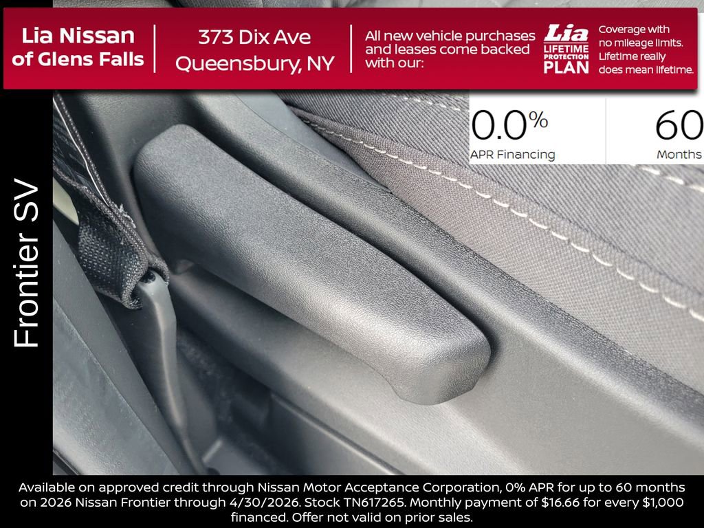 New 2026 Nissan Frontier SV w/ SV Convenience Package image 33