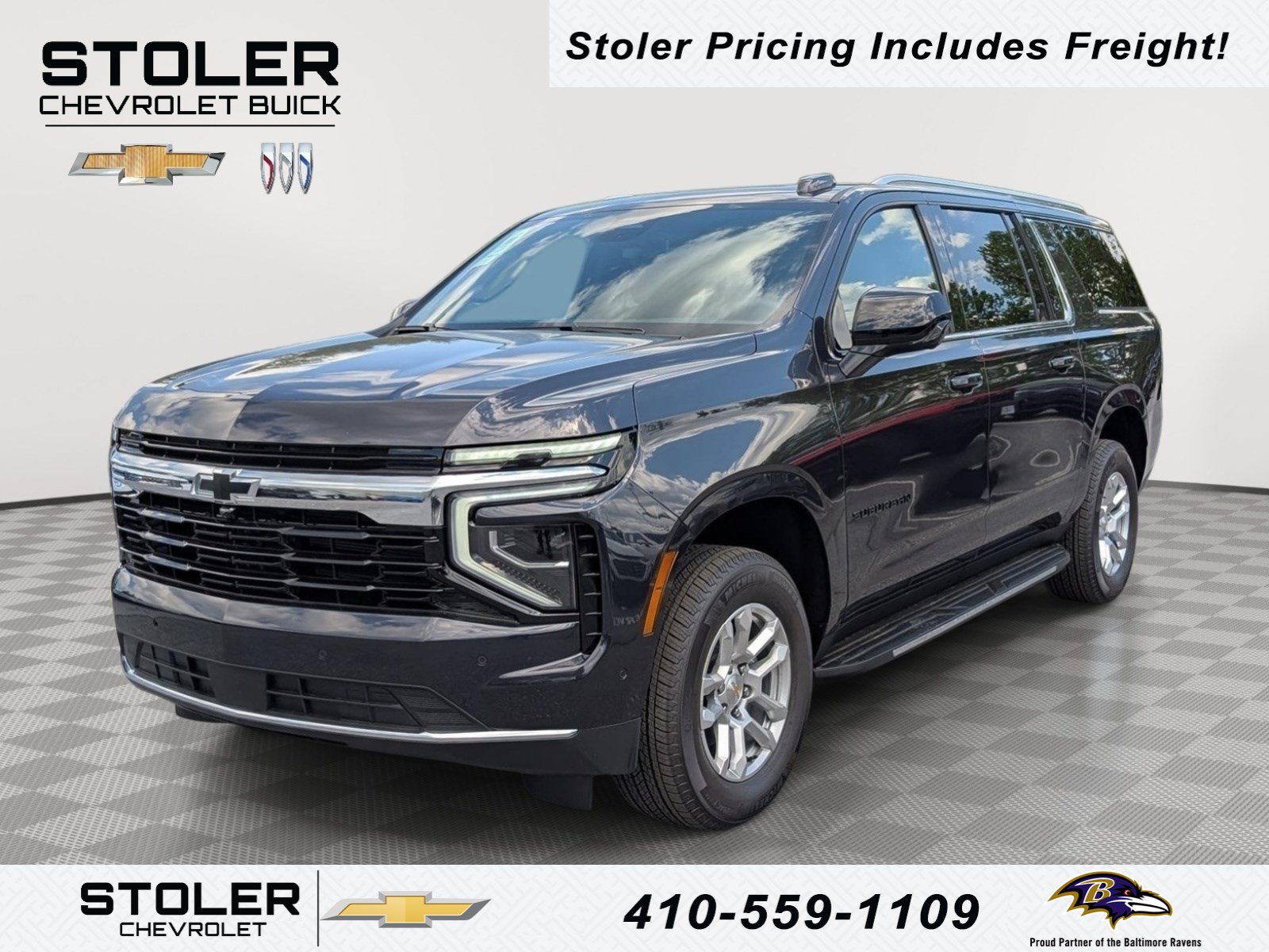 New 2026 Chevrolet Suburban LS w/ LPO, Dark Essentials Package AWD/4WD image 1
