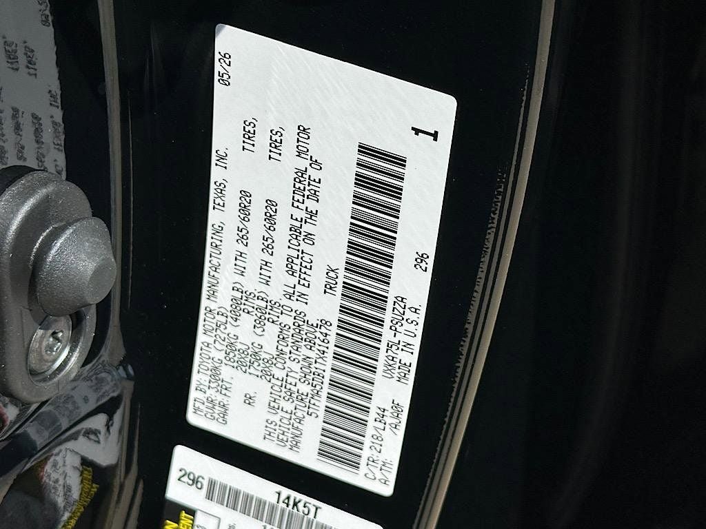 New 2026 Toyota Tundra 1794 Edition AWD/4WD image 15