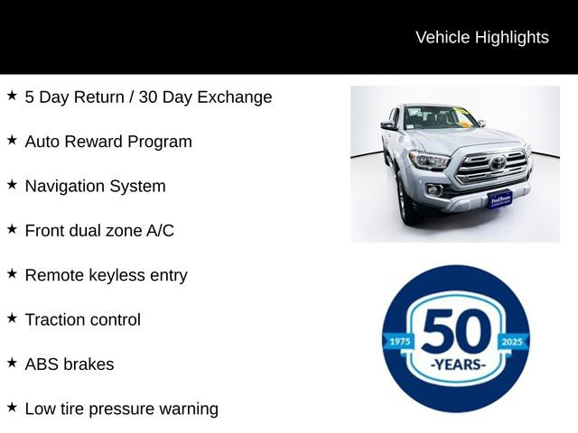 Used 2018 Toyota Tacoma Limited image 7