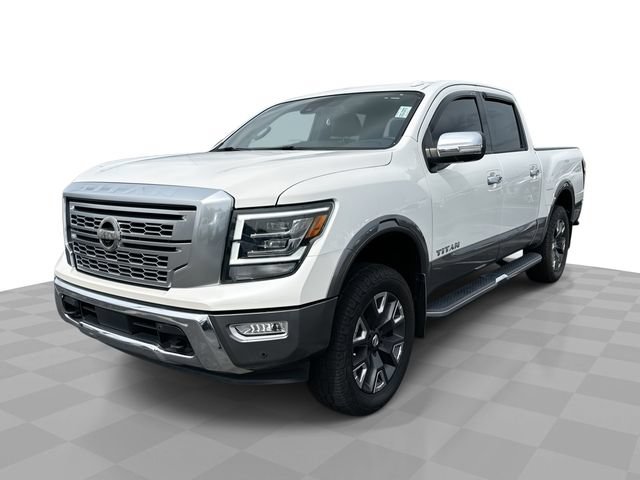 Used 2021 Nissan Titan Platinum Reserve w/ Moonroof Package AWD/4WD video 1
