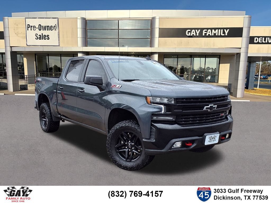 Used 2021 Chevrolet Silverado 1500 LT Trail Boss AWD/4WD image 1