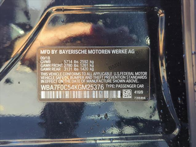 Used 2019 BMW 750i w/ M Sport Package image 22