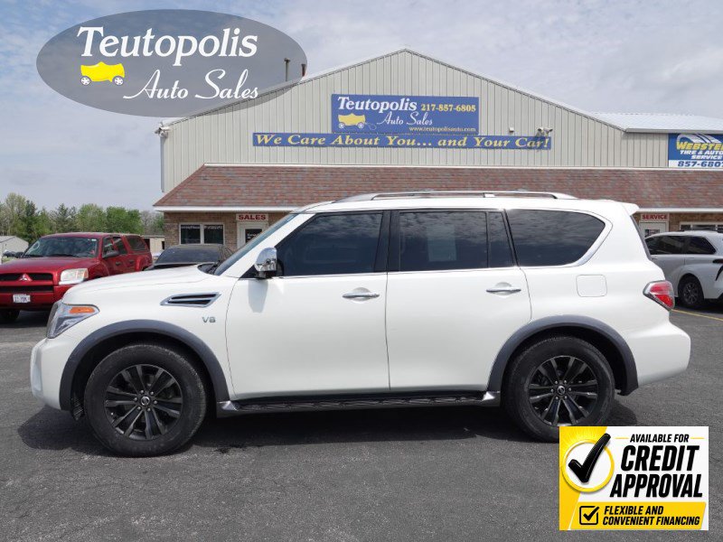 Used 2018 Nissan Armada Platinum w/ Captain Seat Package AWD/4WD image 1
