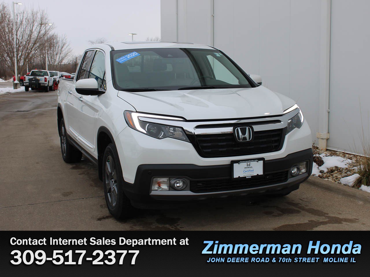 Certified 2020 Honda Ridgeline RTL-E image 3