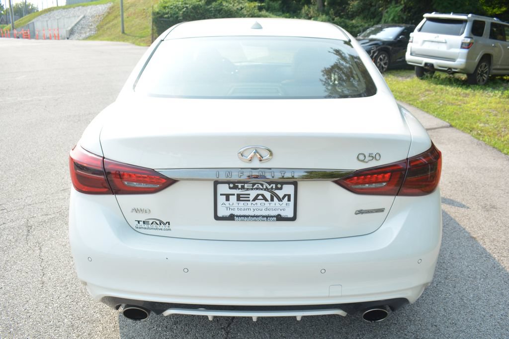 Used 2021 INFINITI Q50 Signature Edition w/ Cargo Package AWD/4WD image 6