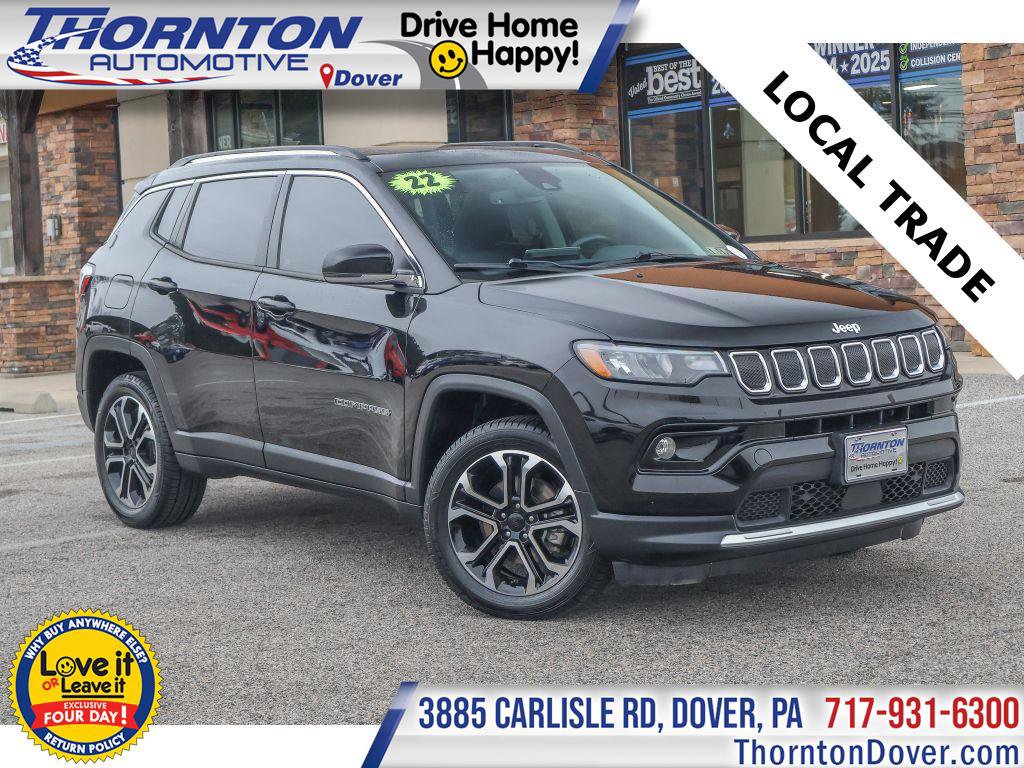 Used 2022 Jeep Compass Limited w/ Sun and Sound Group image 1
