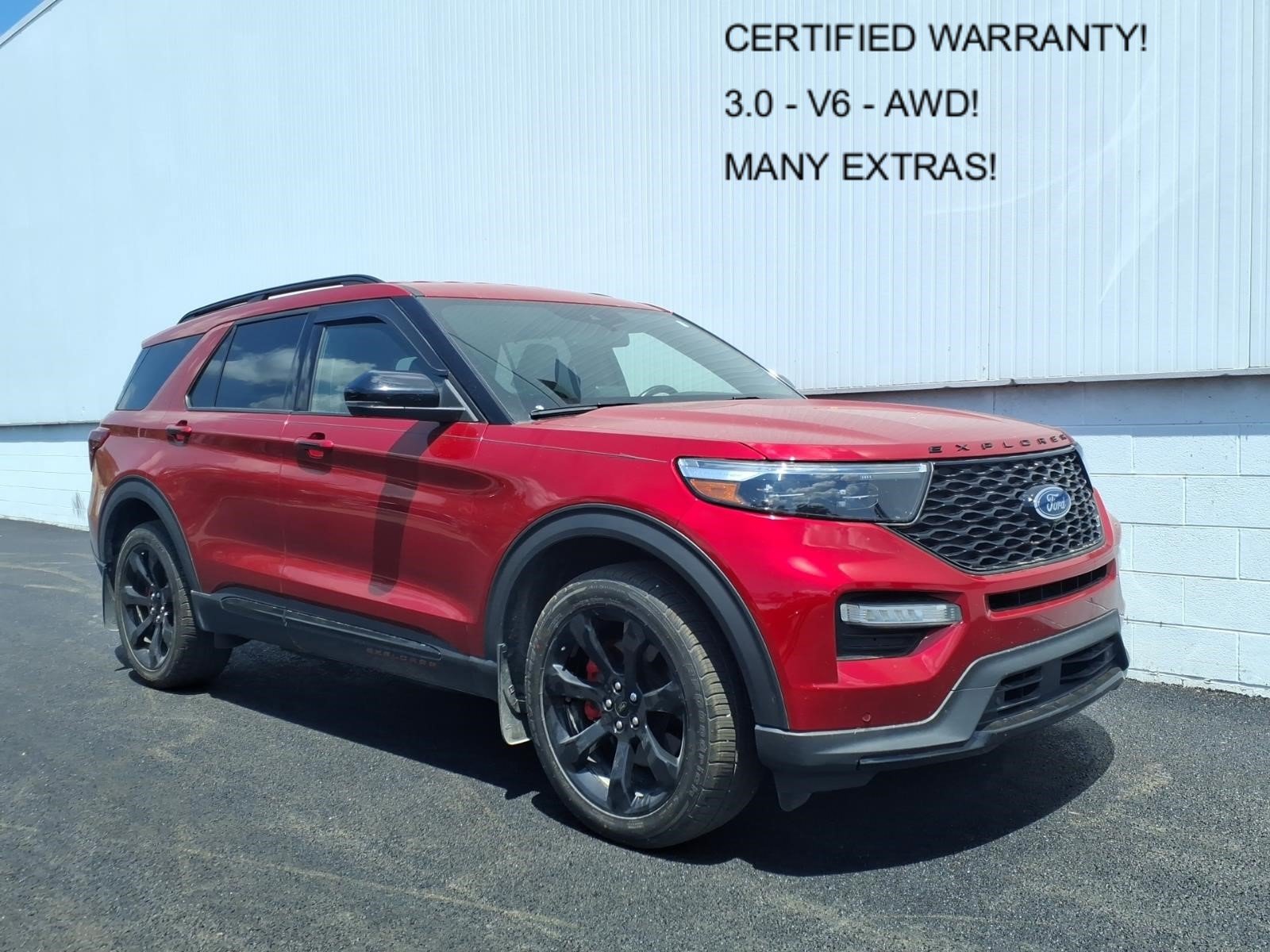 Certified 2022 Ford Explorer ST w/ Equipment Group 401A AWD/4WD image 1