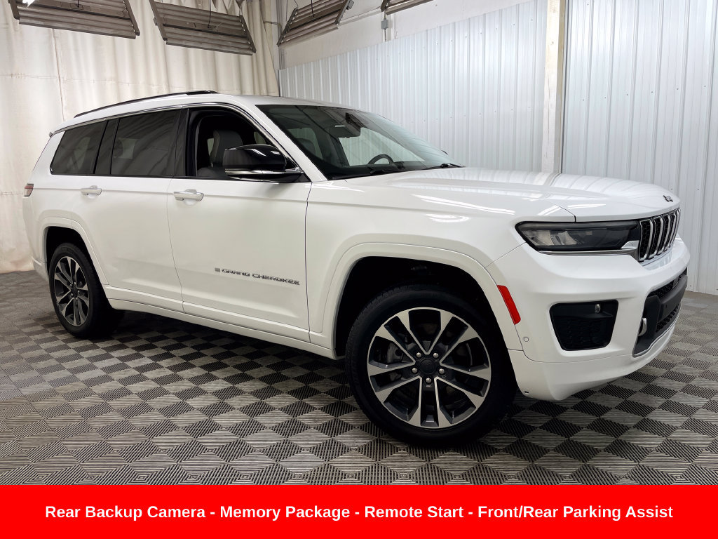 Used 2021 Jeep Grand Cherokee L Overland w/ Advanced Protech Group III AWD/4WD image 1