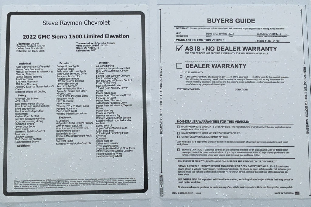 Certified 2022 GMC Sierra 1500 Elevation RWD image 26