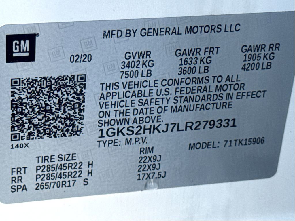 Used 2020 GMC Yukon XL Denali w/ Denali Premium Package AWD/4WD image 26