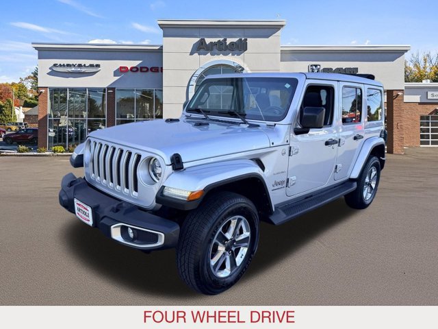 Certified 2023 Jeep Wrangler Unlimited Sahara w/ LED Lighting Group AWD/4WD image 4
