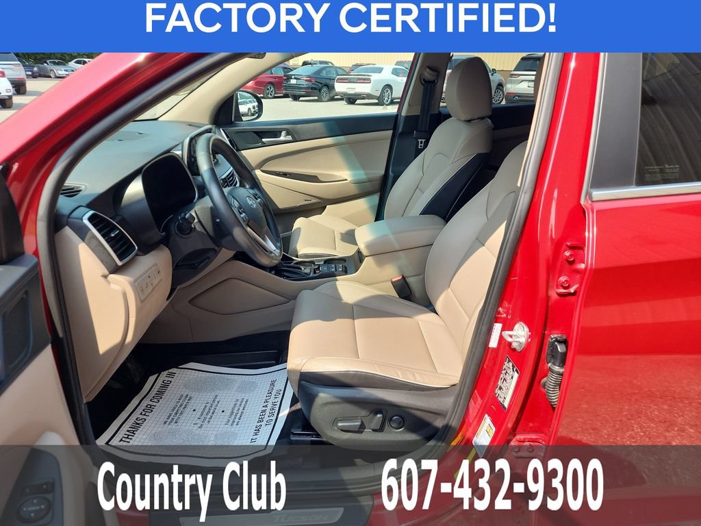 Certified 2021 Hyundai Tucson Limited AWD/4WD image 11