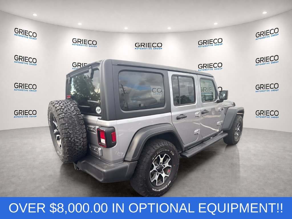 Used 2018 Jeep Wrangler Unlimited Sport S AWD/4WD image 3