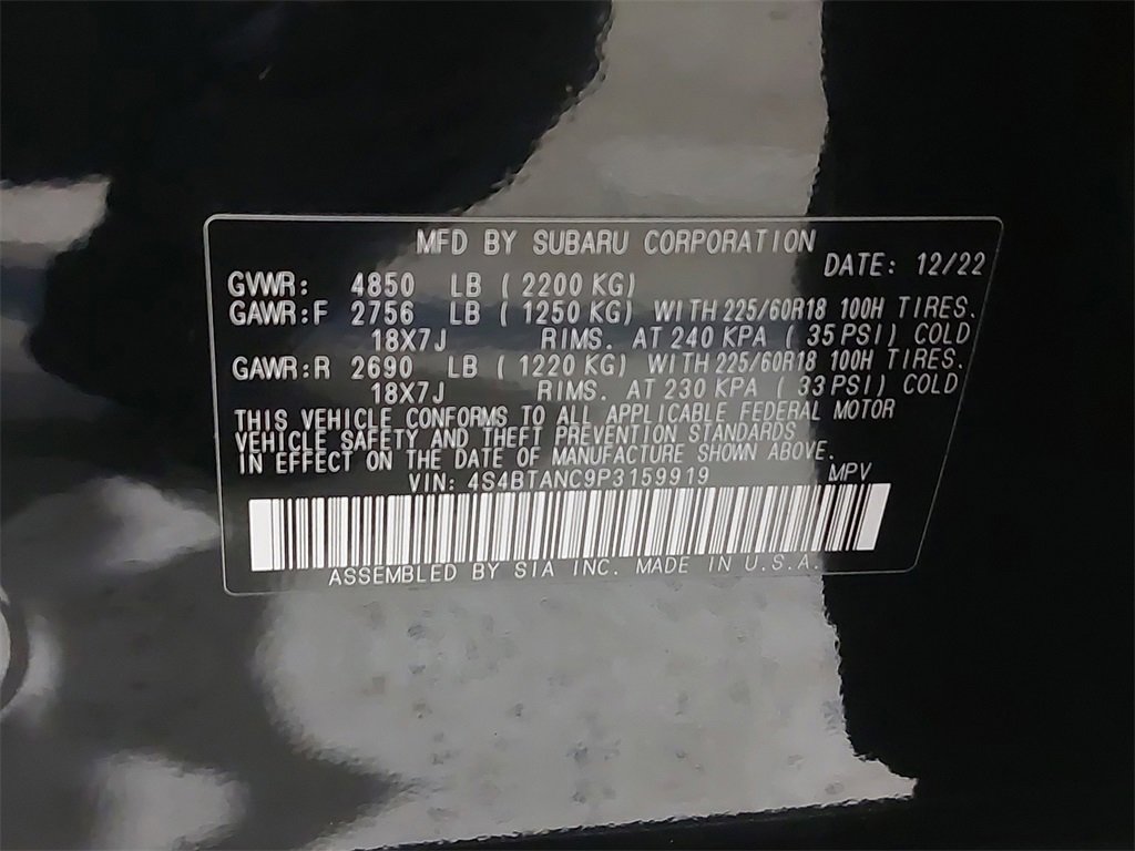 Used 2023 Subaru Outback Limited image 36