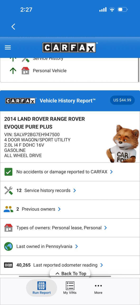 Used 2014 Land Rover Range Rover Evoque Pure Plus image 26