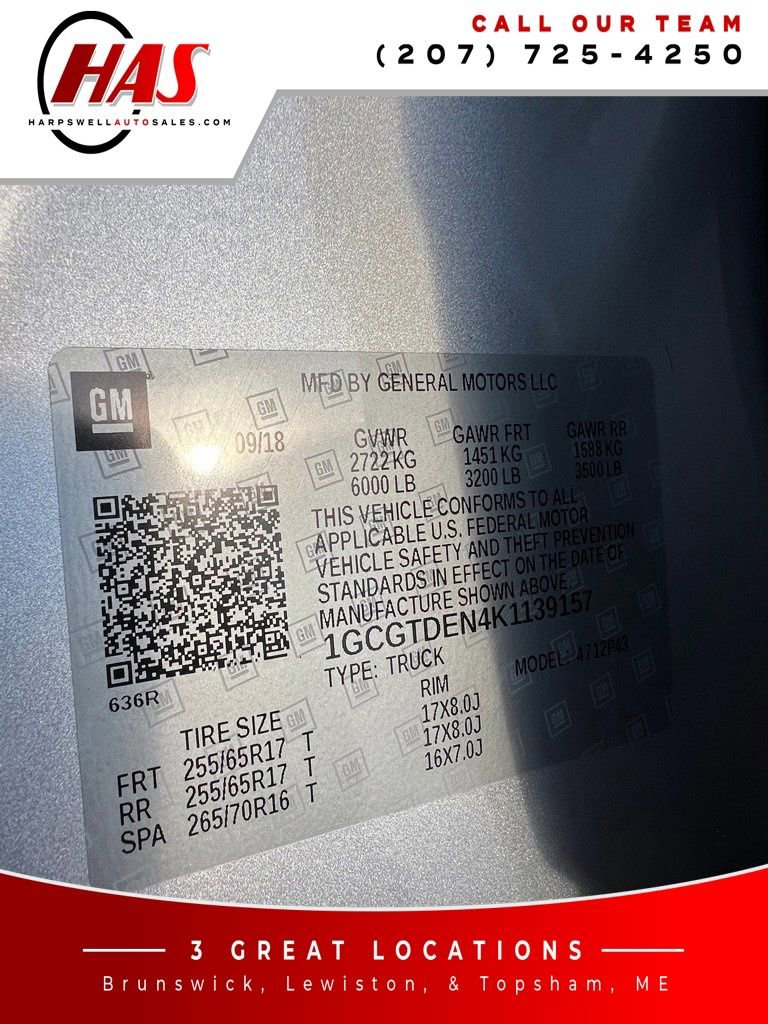 Used 2019 Chevrolet Colorado Z71 image 16