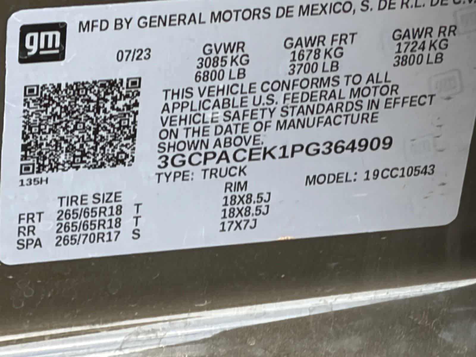 Used 2023 Chevrolet Silverado 1500 LT w/ Convenience Package II RWD image 19