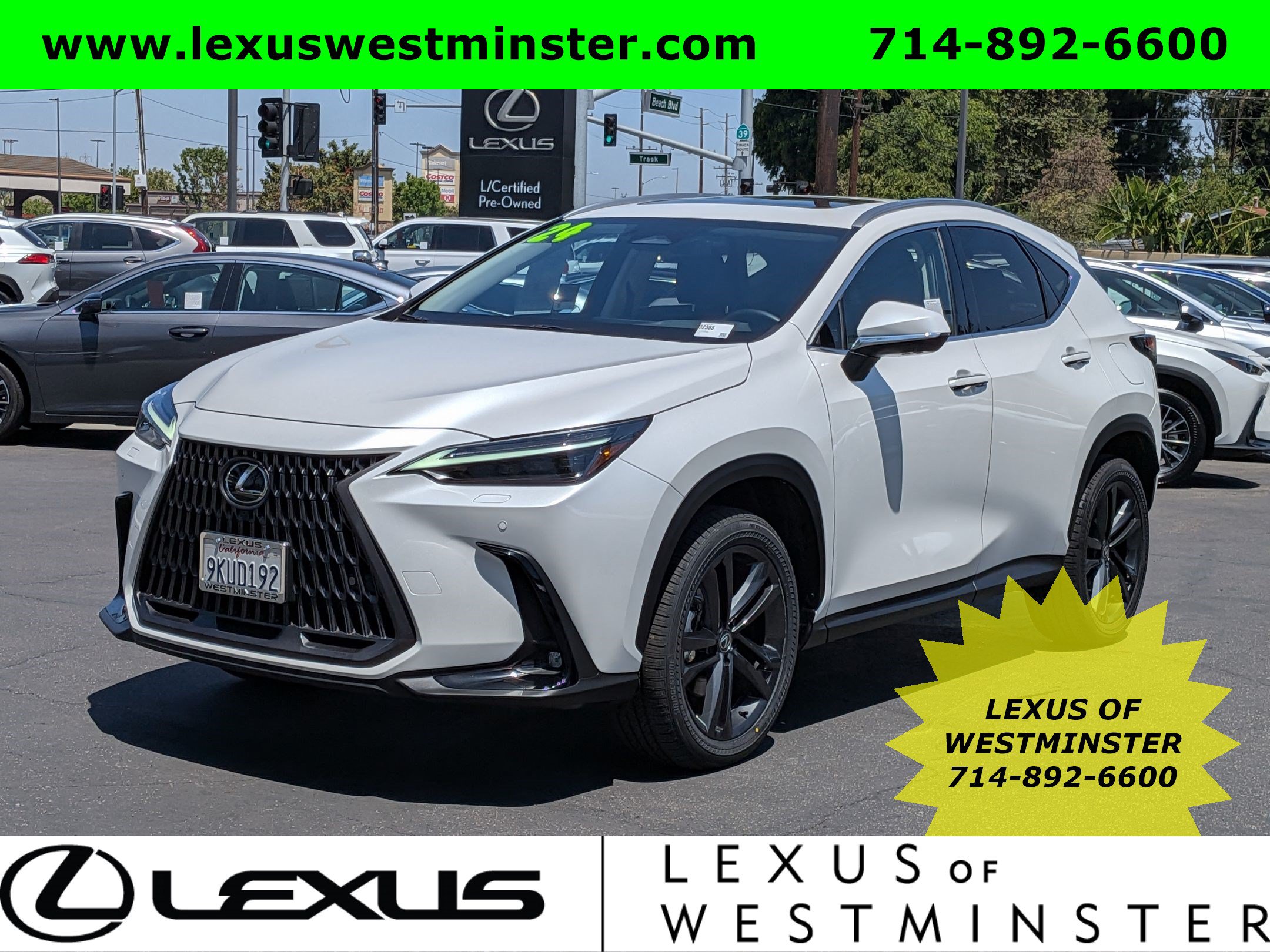 Certified 2024 Lexus NX 450h+ AWD w/ Vision Package image 1