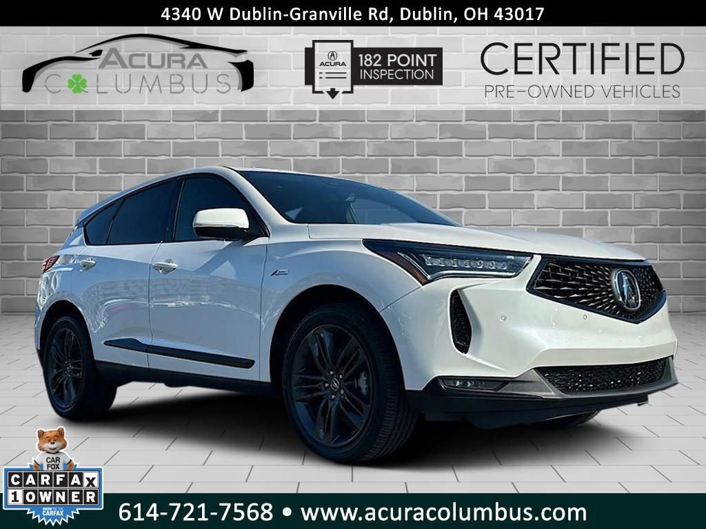 Certified 2022 Acura RDX A-Spec