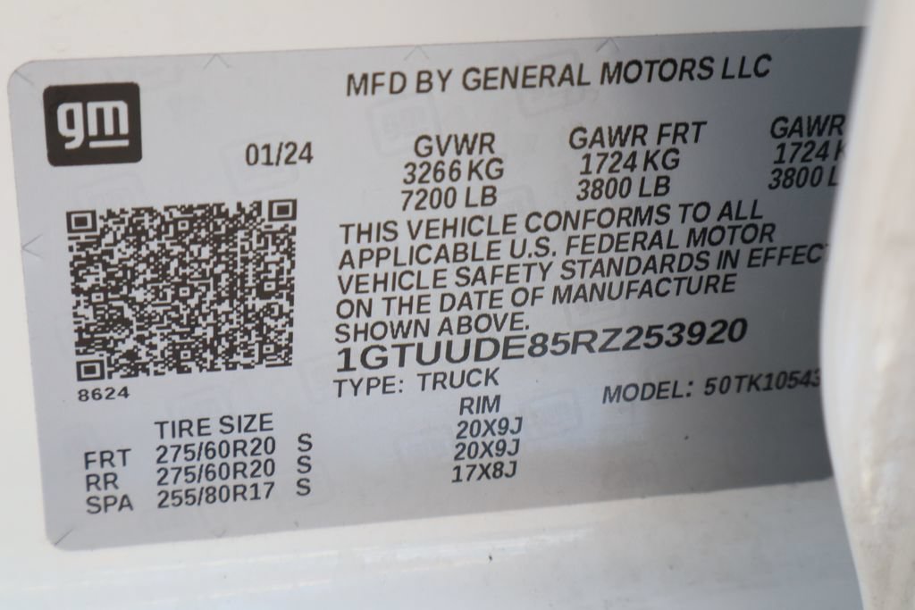 Certified 2024 GMC Sierra 1500 SLT w/ SLT Premium Plus Package AWD/4WD image 34