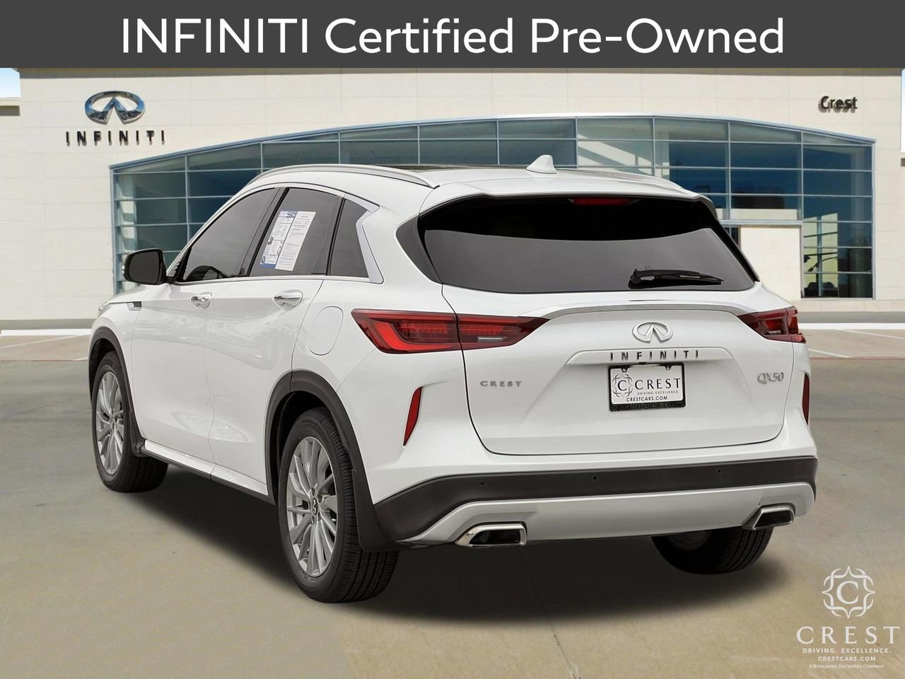 Certified 2023 INFINITI QX50 Luxe FWD image 7