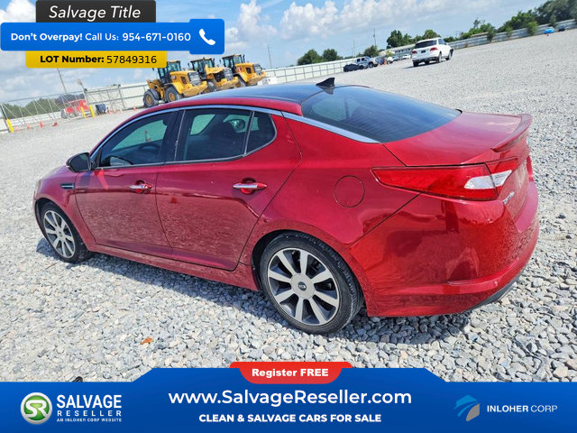 Used 2012 Kia Optima SX w/ Premium Touring Pkg FWD image 3