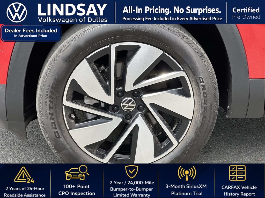 Used 2024 Volkswagen Atlas SEL AWD/4WD image 9