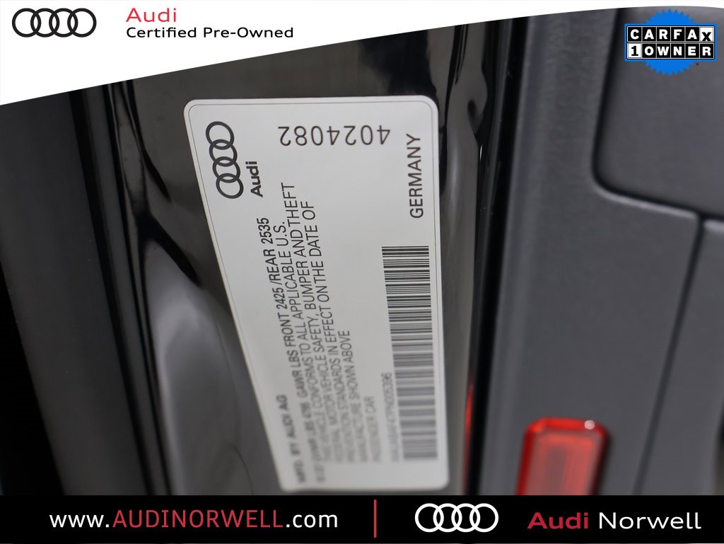 Certified 2023 Audi A4 2.0T Premium w/ Convenience Package image 3