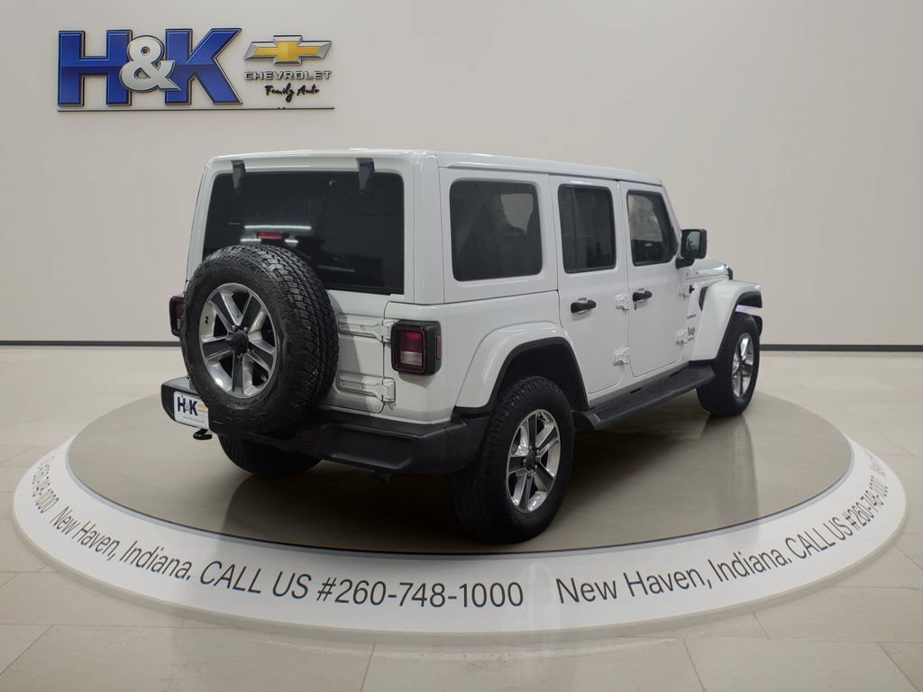 Used 2020 Jeep Wrangler Unlimited Sahara w/ Uconnect 4C Nav & Sound Group AWD/4WD image 6