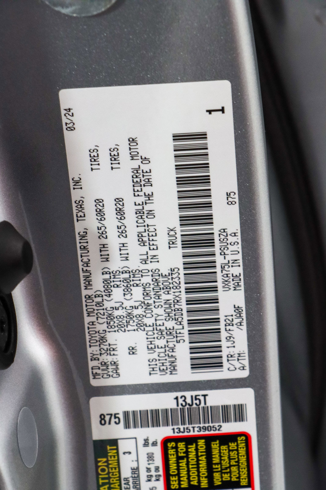 Used 2024 Toyota Tundra SR5 AWD/4WD image 33