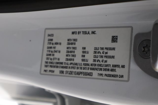 Used 2023 Tesla Model 3 Standard Range RWD image 44