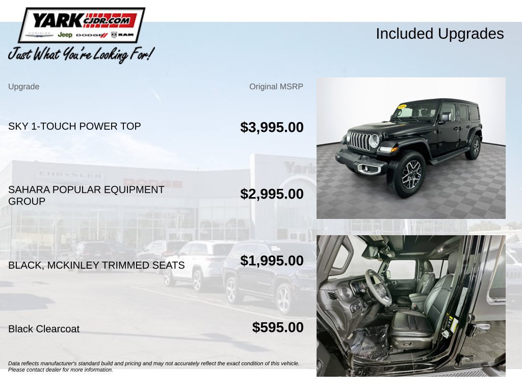 Certified 2025 Jeep Wrangler Unlimited Sahara AWD/4WD image 5