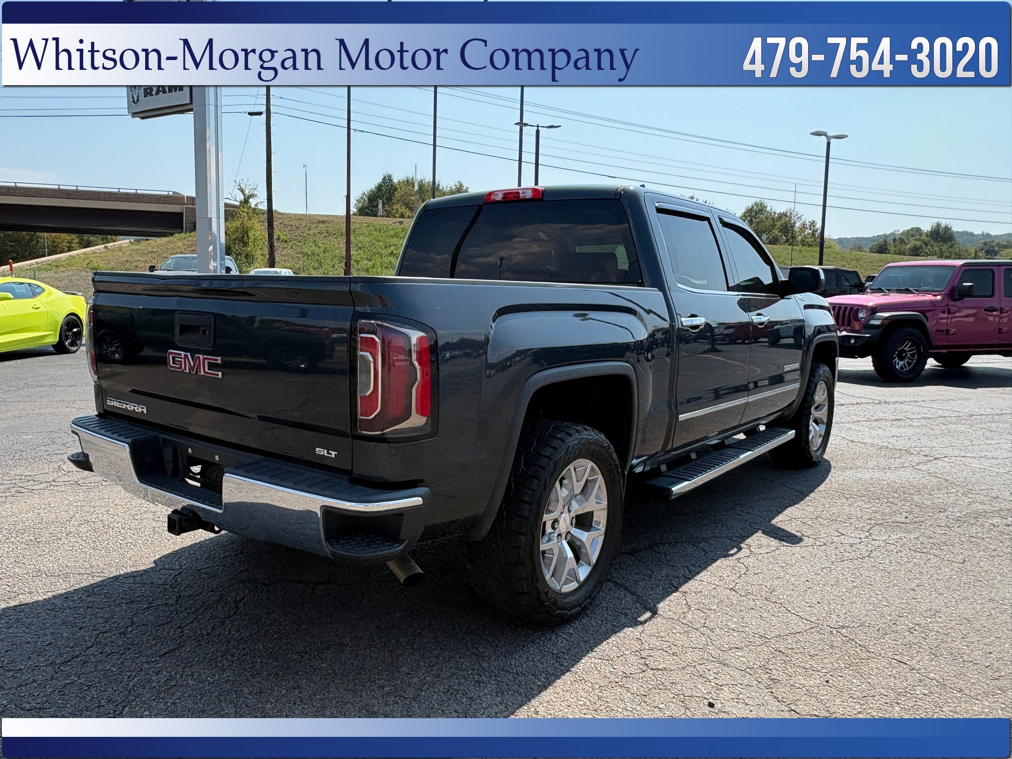 Used 2018 GMC Sierra 1500 SLT w/ SLT Premium Package AWD/4WD image 6