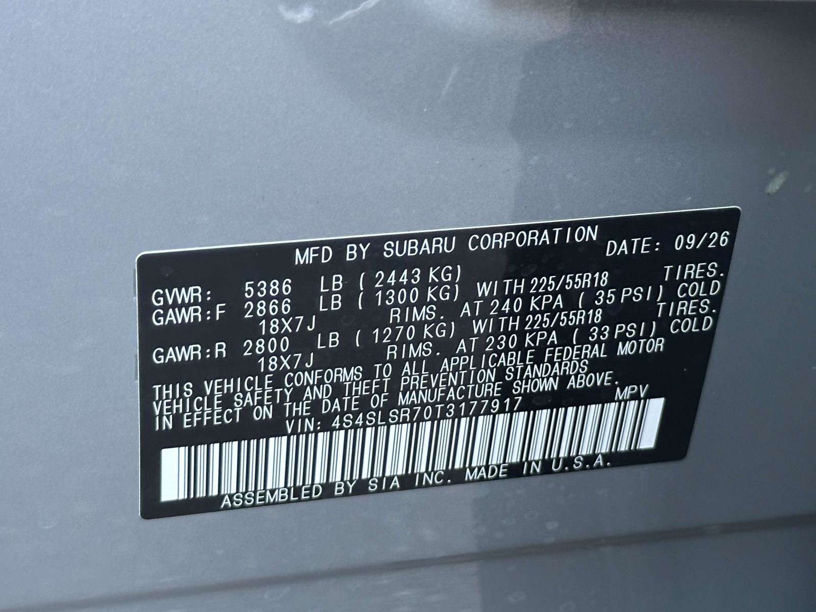 New 2026 Subaru Forester Limited AWD/4WD image 15