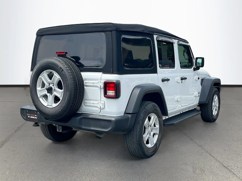 Certified 2020 Jeep Wrangler Unlimited Sport S AWD/4WD image 7