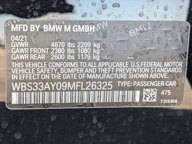 Used 2021 BMW M3 Competition w/ Executive Package image 25