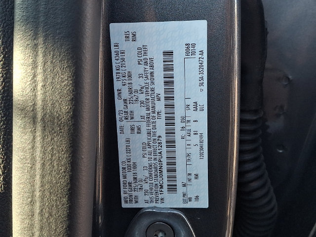 Certified 2023 Ford Escape ST-Line w/ Tech Pack #1 FWD image 26