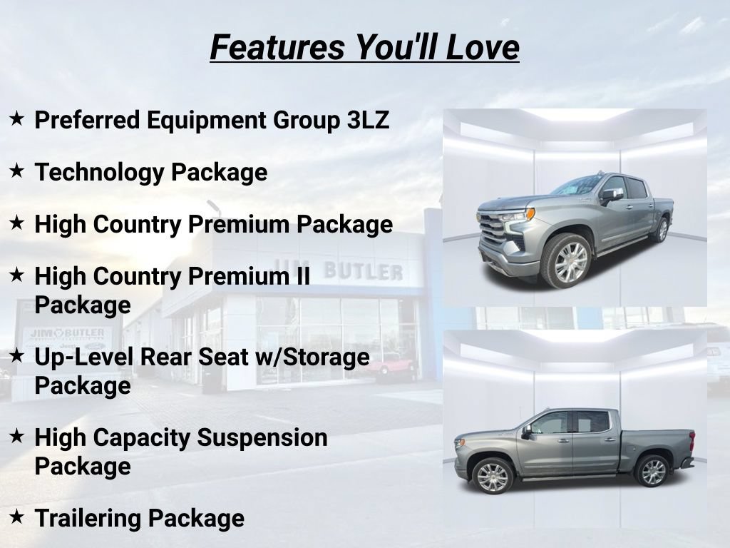 Used 2024 Chevrolet Silverado 1500 High Country AWD/4WD image 24