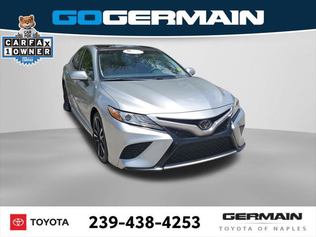 Certified 2019 Toyota Camry XSE w/ Navigation Package FWD image 4
