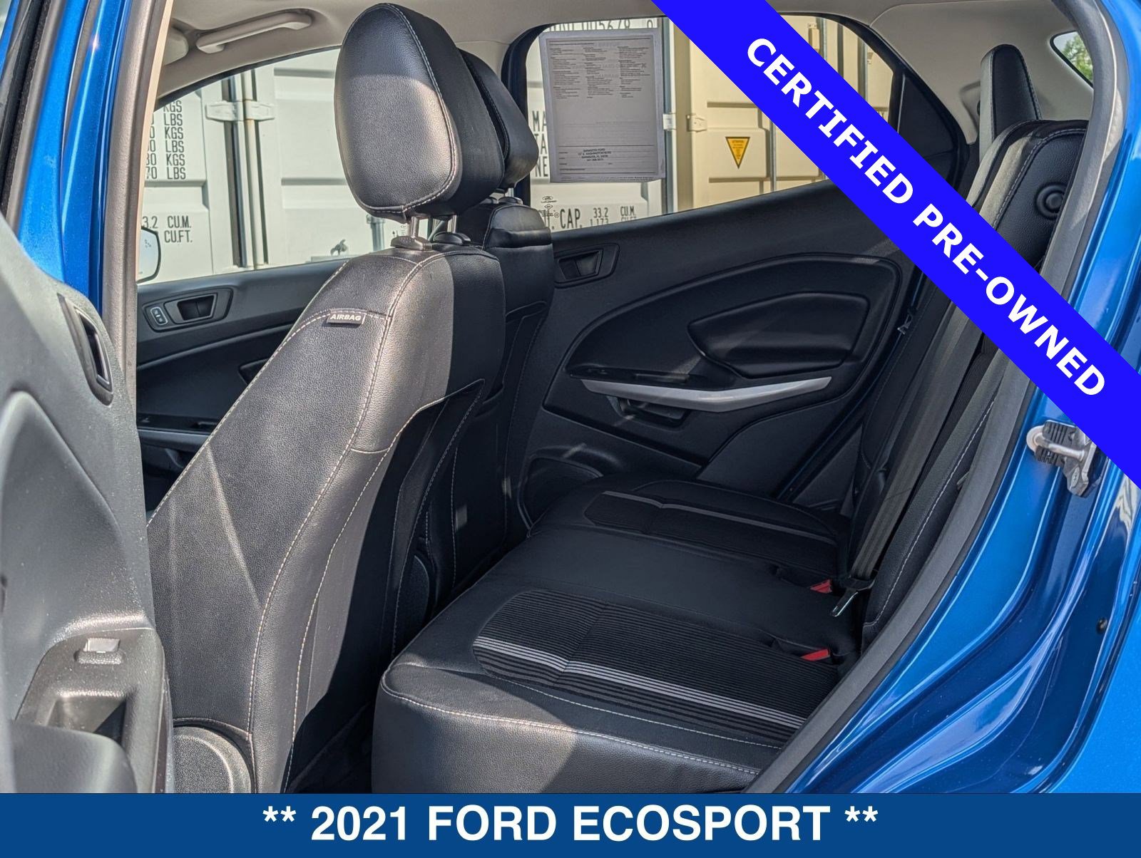 Certified 2021 Ford EcoSport SES w/ Interior Protection Package image 14