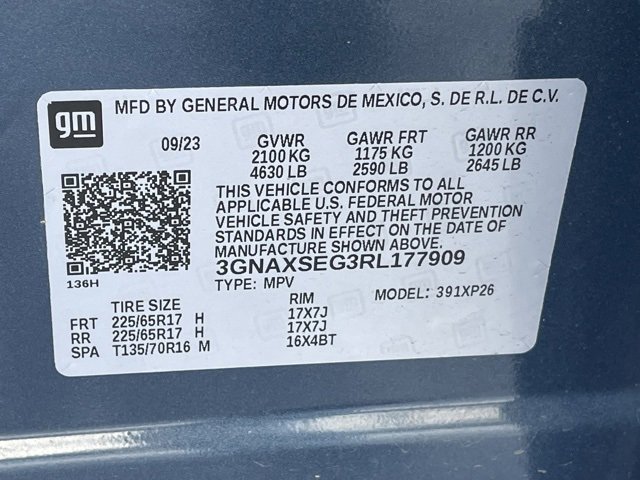 Certified 2024 Chevrolet Equinox LS w/ LS Convenience Package image 23