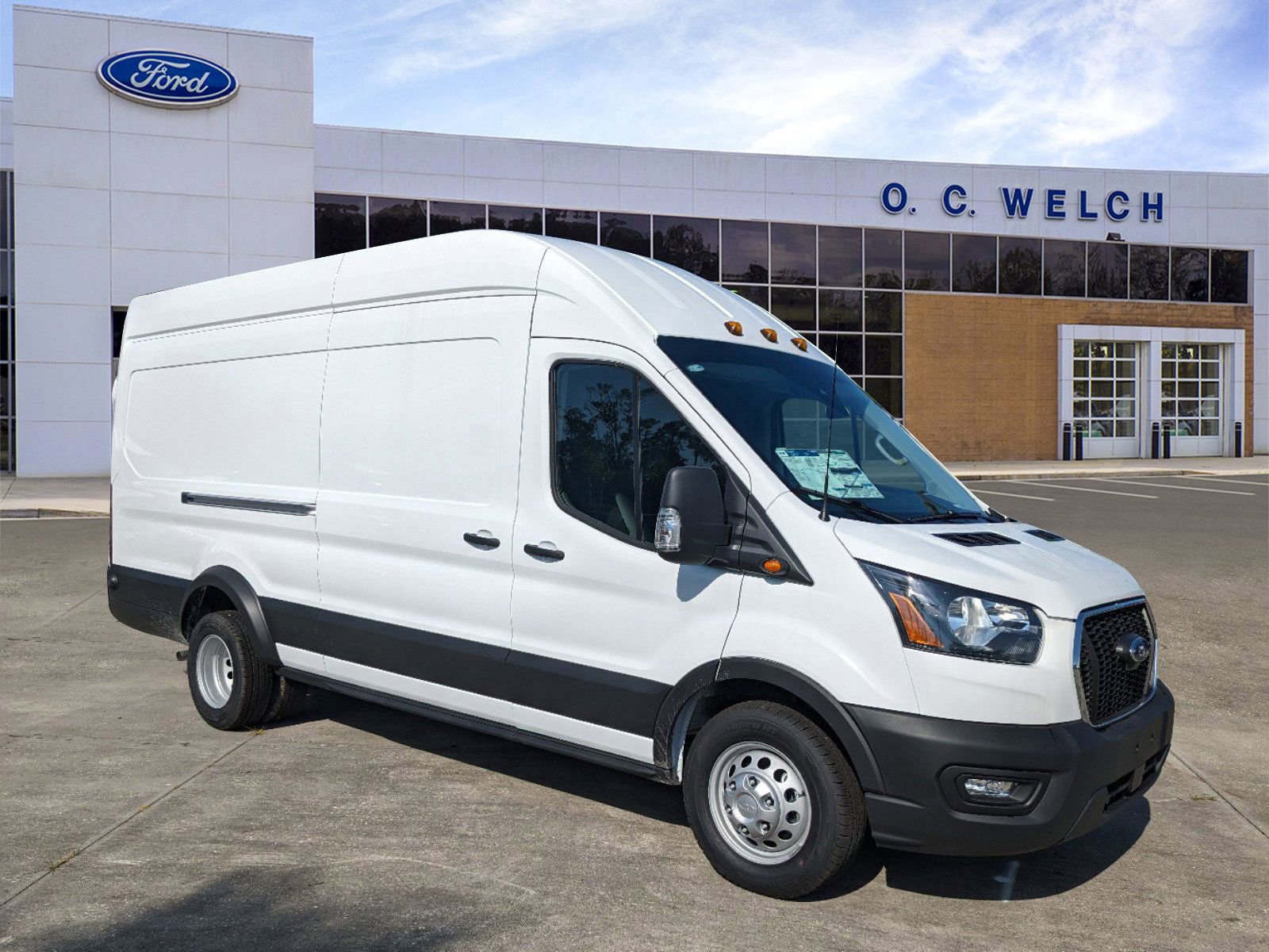 New 2024 Ford Transit 350 148 High Roof DRW AWD w/ Exterior Upgrade Package image 1