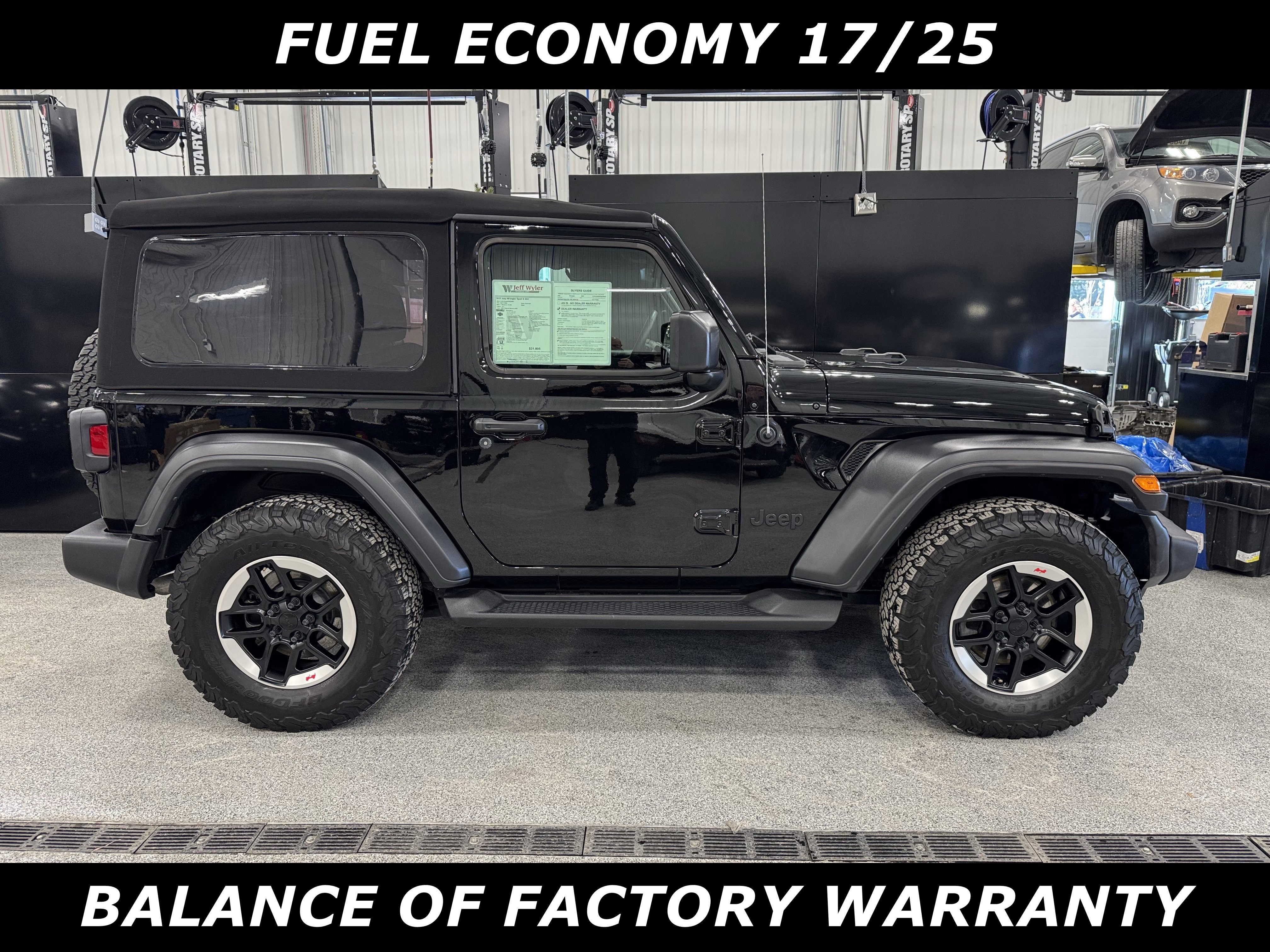 Used 2023 Jeep Wrangler Sport image 2