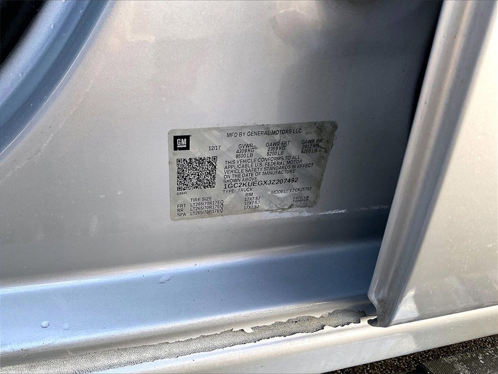 Used 2018 Chevrolet Silverado 2500 W/T w/ WT Convenience Package image 30